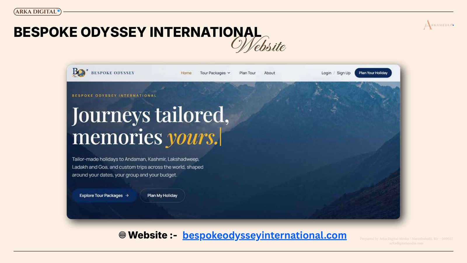 Bespoke Odyssey International
