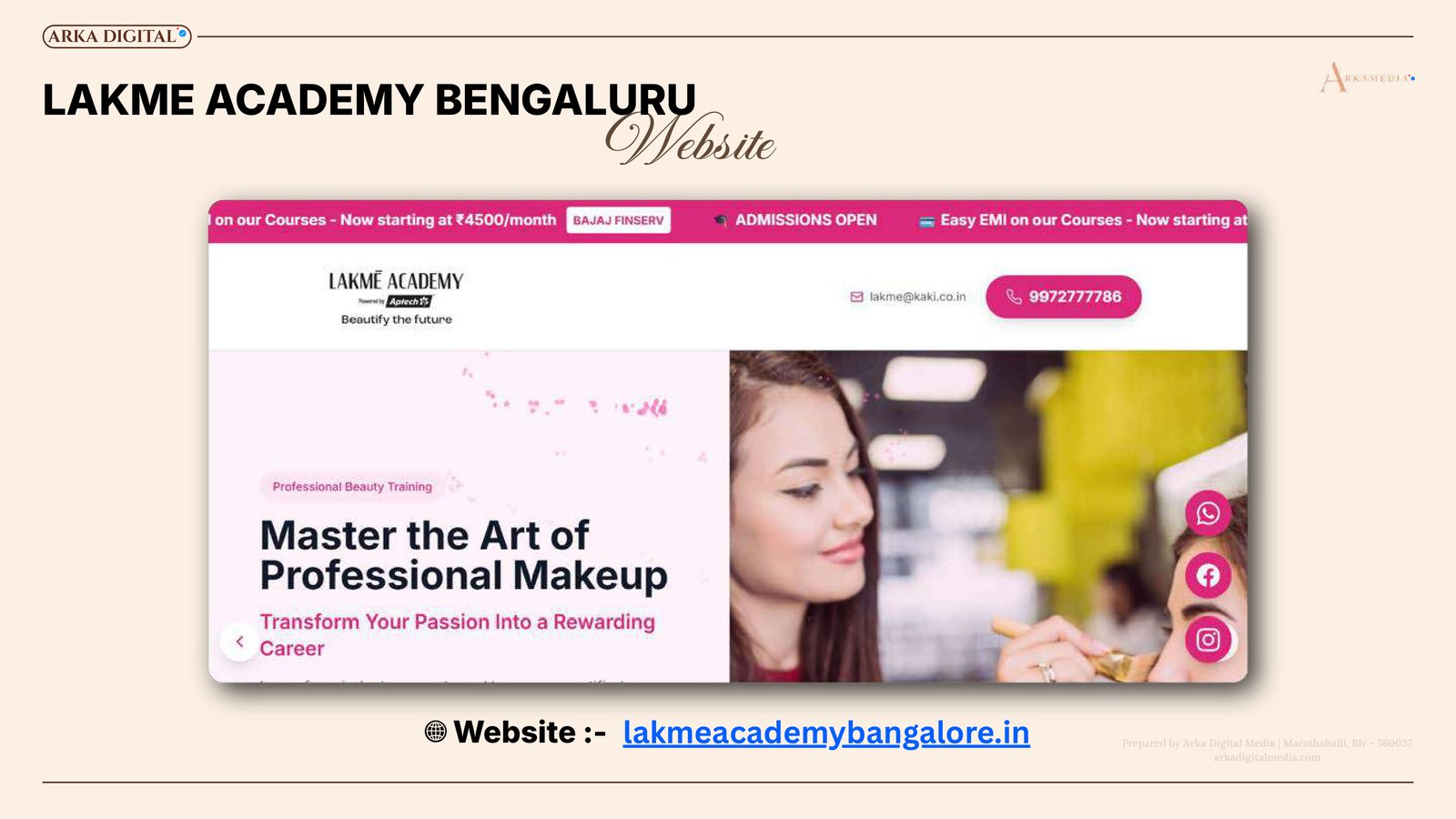 Lakmé Academy Bengaluru