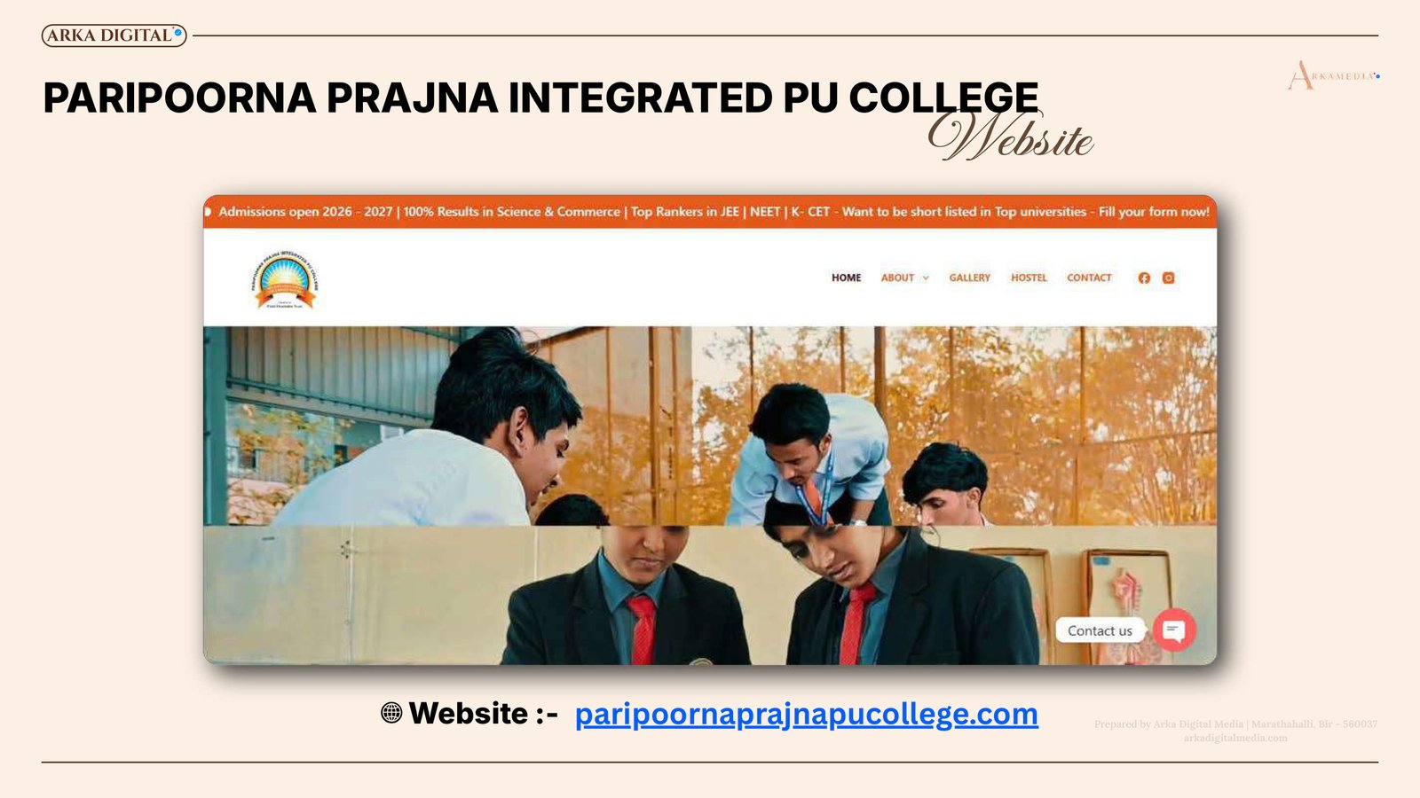 Paripoorna Prajna Integrated PU College
